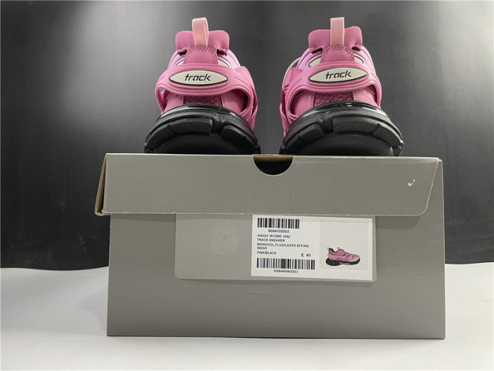 bl tess s. gomma trek low sneakers pink black 040203