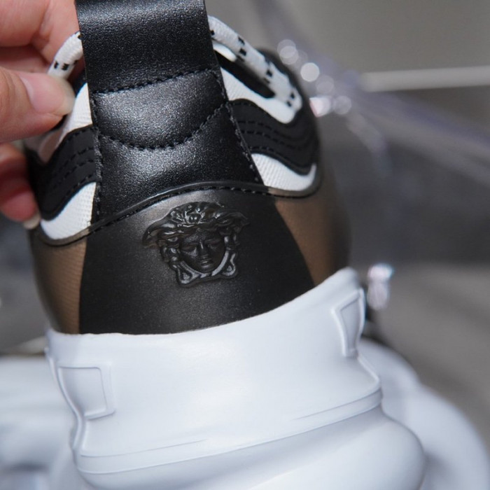 vse chain reaction black brown sneaker