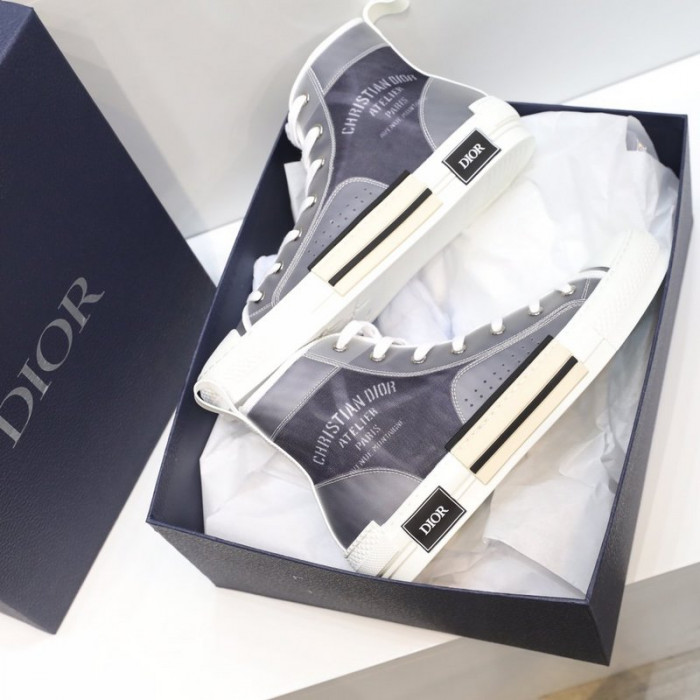 dr b23 high-top sneakers