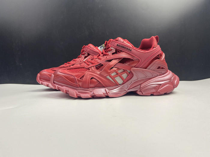 bl track trainers sneaker red 12813