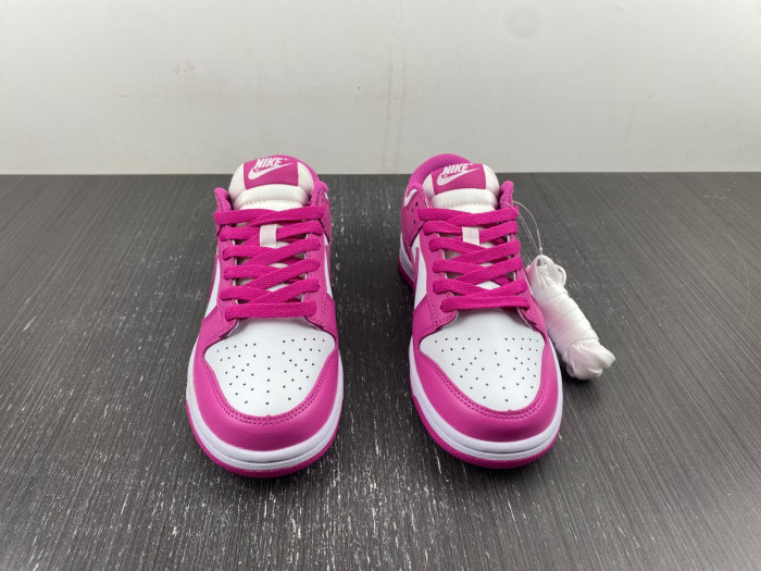 nike dunk low active fuchsia (gs) fj0704-100