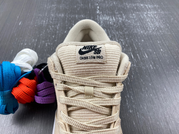 nike sb dunk low albino & preto fd2627-200