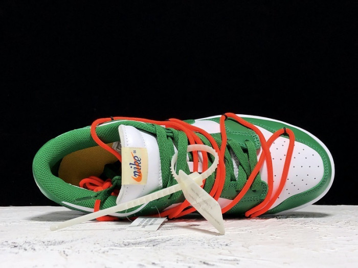 of nike dunk low pine green - ct0856-100