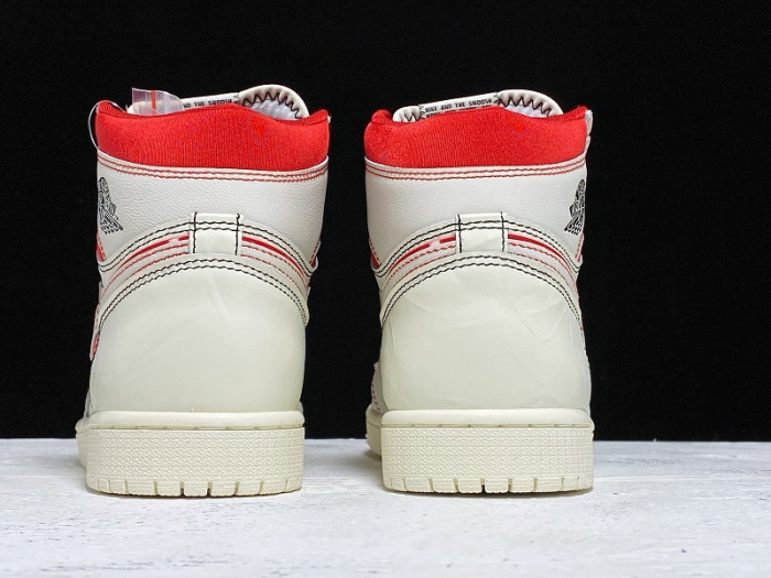 jordan 1 retro high phanT0m gym red - 555088-160