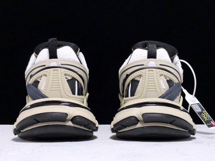 bl track trainers sneaker beige black h903p069