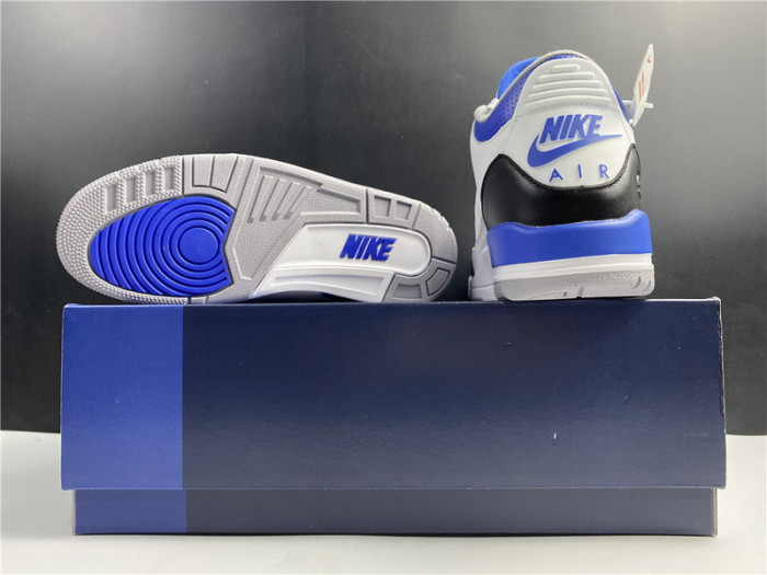 air jordan 3 retro white blue shoes ct8532-040