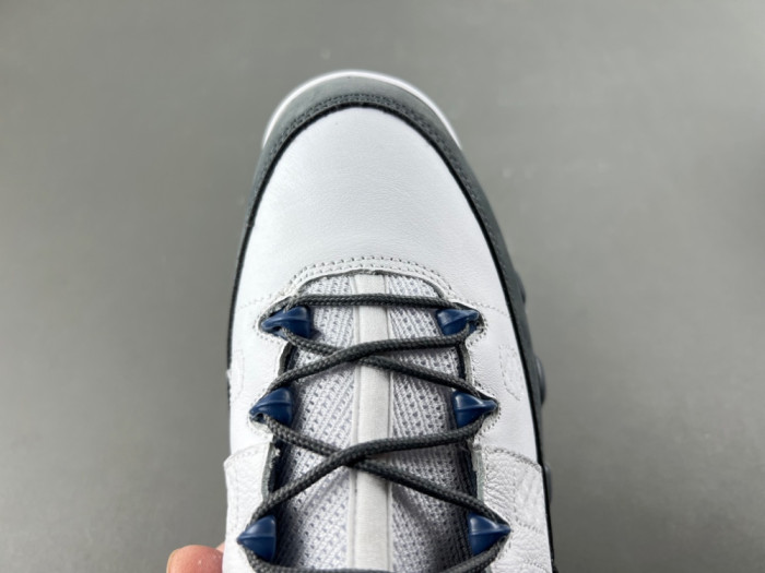 Air Jordan 9 “Flint Grey”Color: White/French Blue-Flint Grey HV4794-100