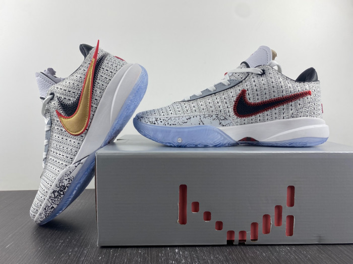 nike lebron 20 the debut dj5423-100